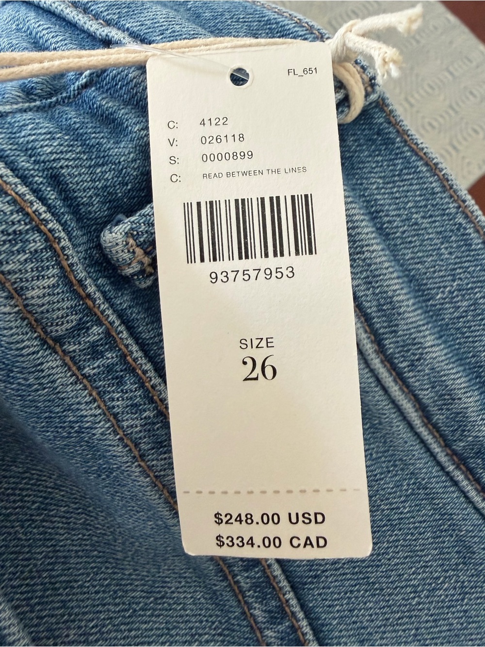 Mother Weekender Jeans, BNWT, size 26 - Picture 4 of 5